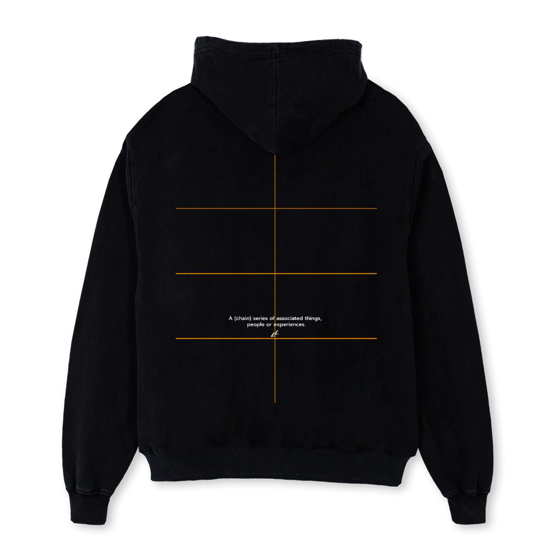 BLCHIANHOOD Black Oversized Hoodie. - Image 2