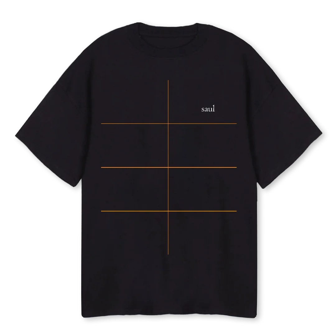 BLK Black Oversized Tee.