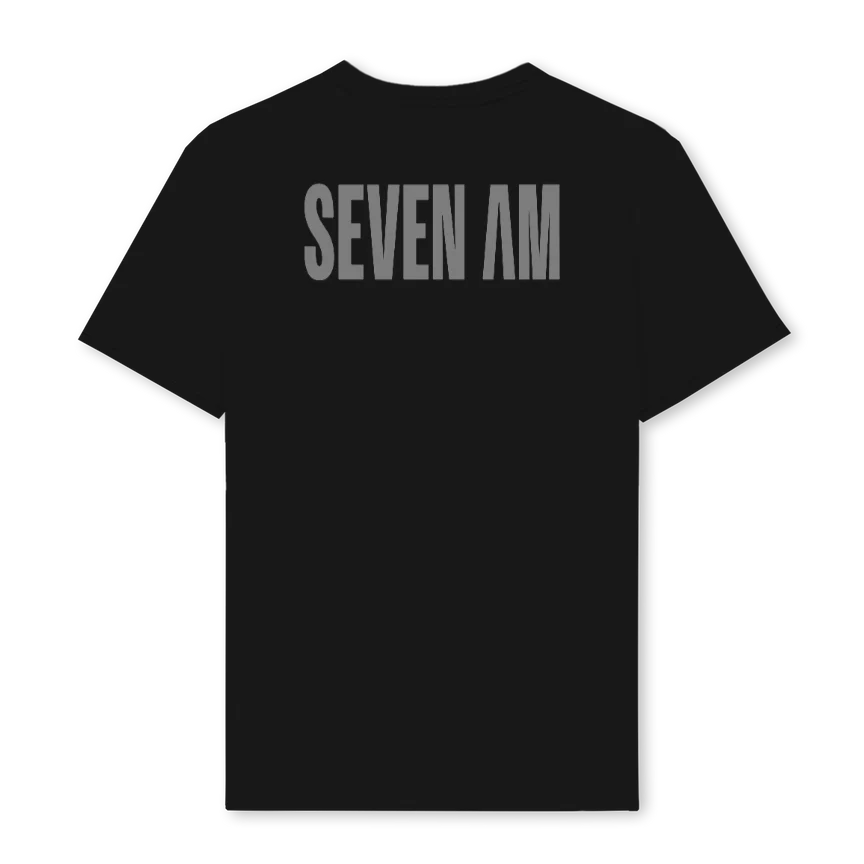 BLKGRYCRE Black Regular Tee. - Image 2