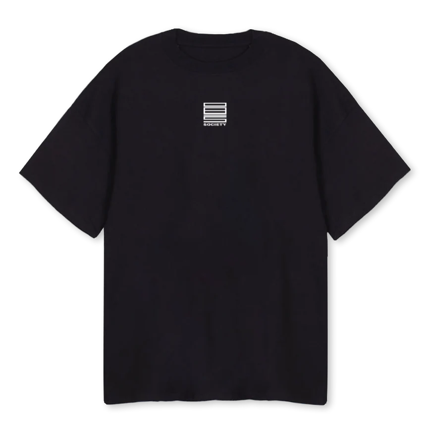 BLKOUT Black Oversized Tee.