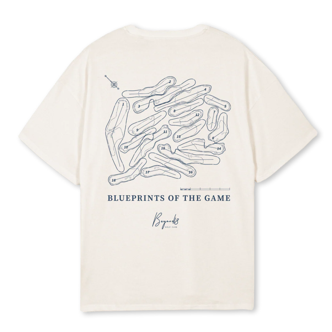 BLUEPRINTS OF THE GA Vintage White Oversized Tee. - Image 2