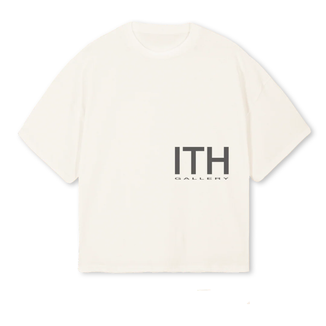 BLUME Vintage White Oversized Boxy Tee.