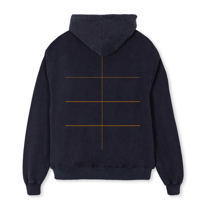 BOARDINGTNR Vintage Black Oversized Hoodie. - Image 2