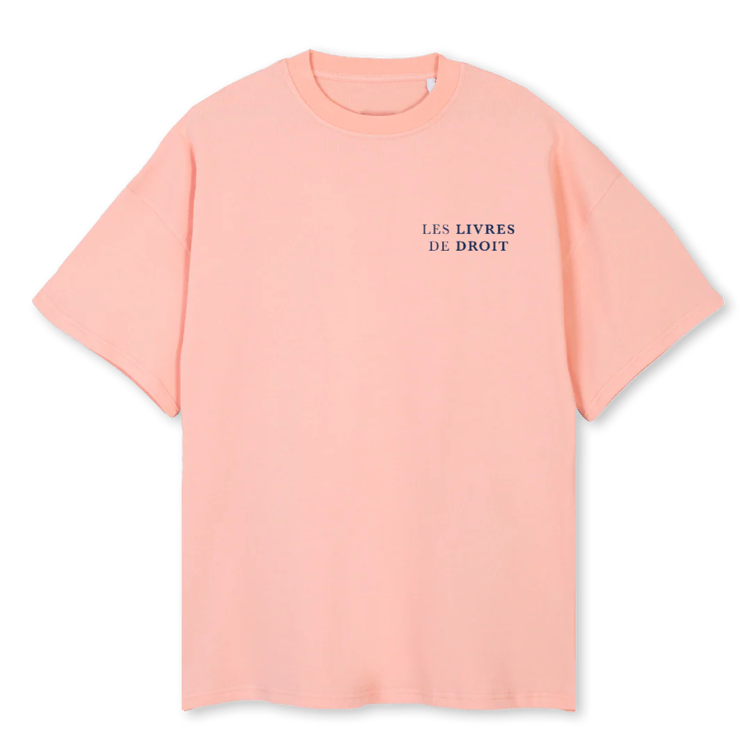 BOBBY Pink Clay Oversized Tee.