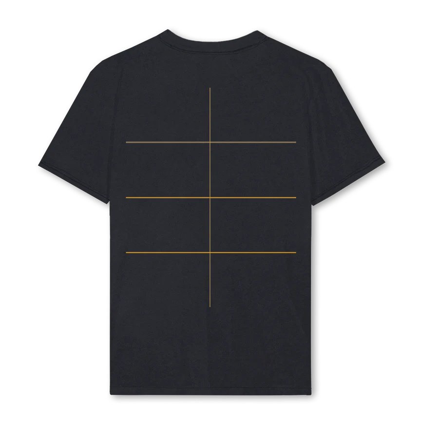 BONES WOMAN Vintage Black Regular Tee. - Image 2