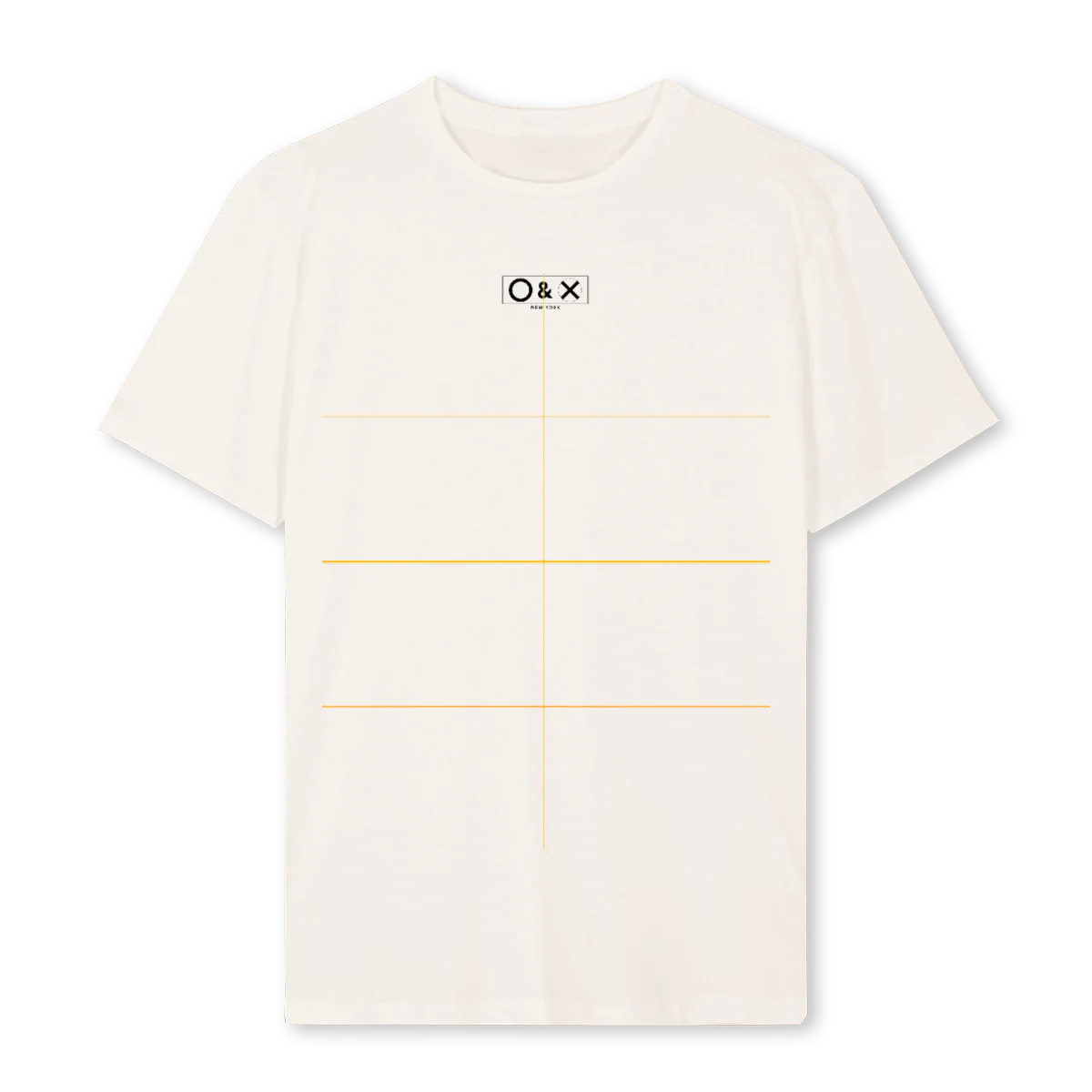 BOXLOGOTEEFRONT_1 Vintage White Regular Tee.