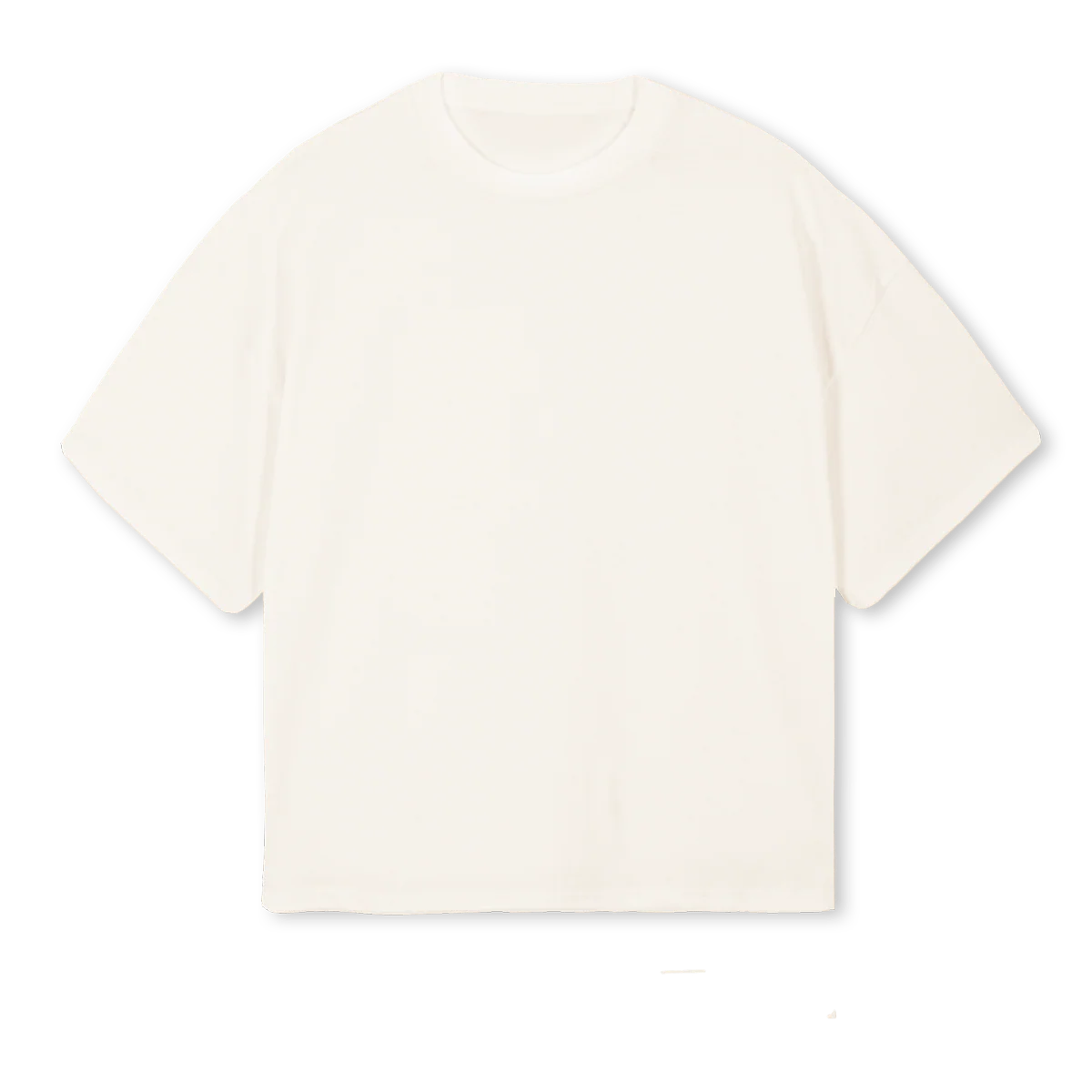 BOXTEE GIC  Vintage White Oversized Boxy Tee.