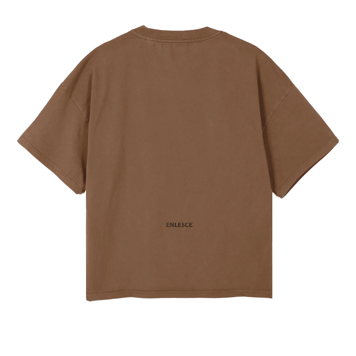 BOXY Vintage Tan Oversized Boxy Tee. - Image 2