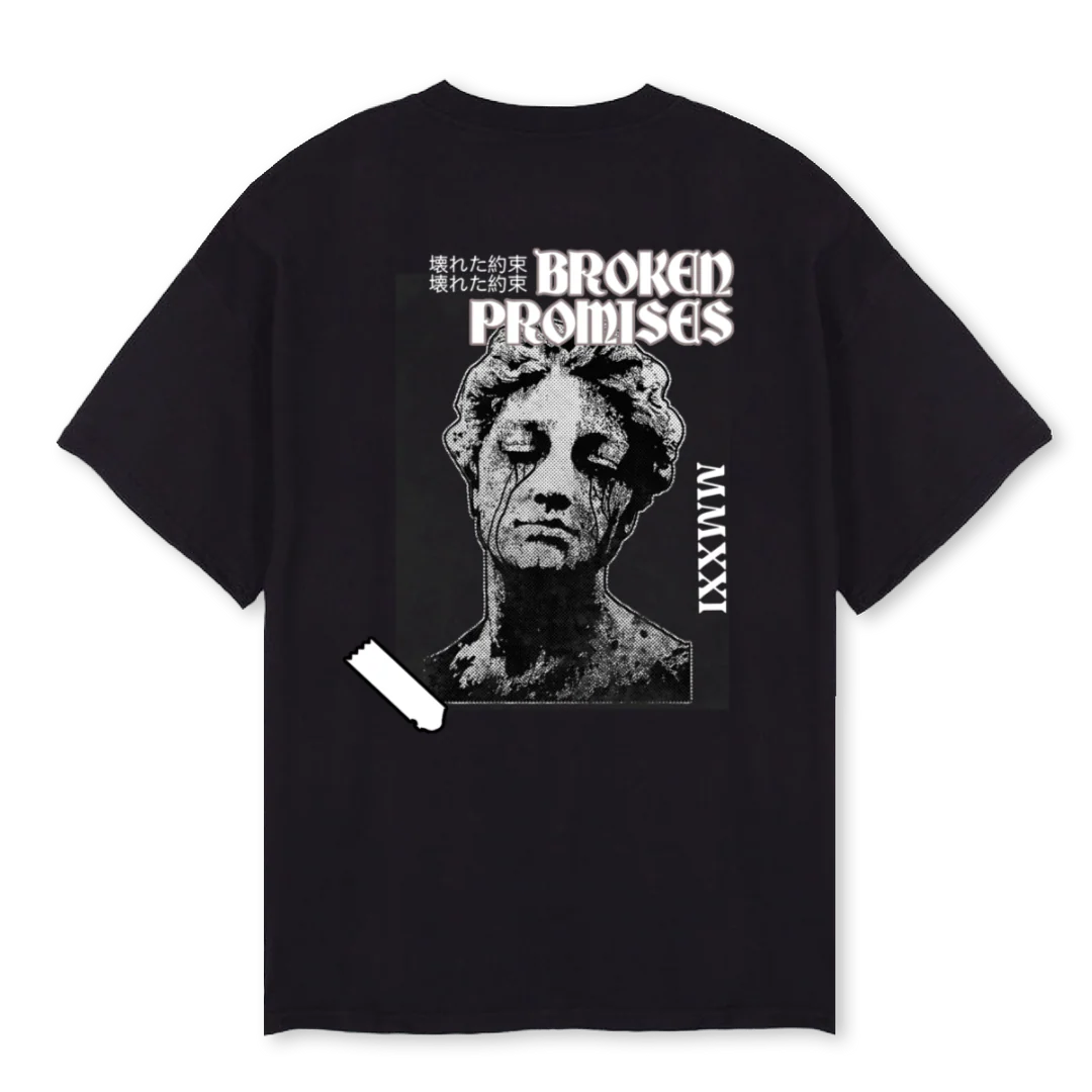 BP Black Oversized Tee. - Image 2