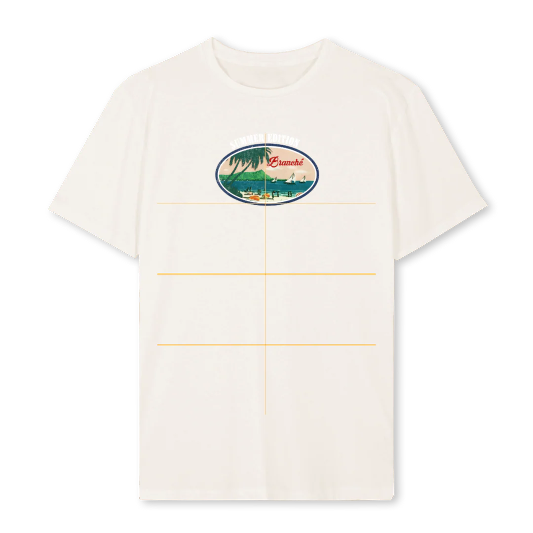 BRE Vintage White Regular Tee.