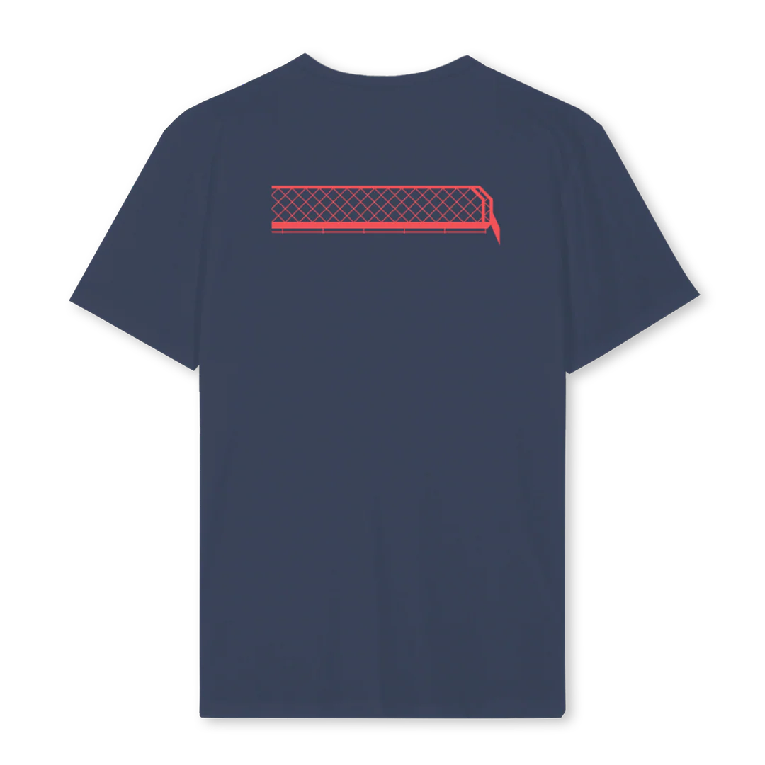 BRIDGERED Navy Blue Regular Tee. - Image 2