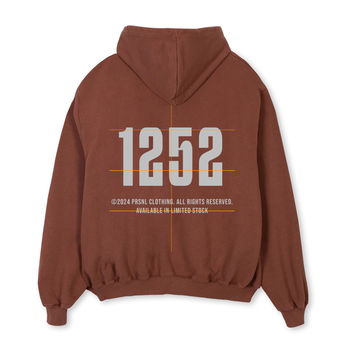BROWNHOODIENUMBER Vintage Brown Oversized Hoodie. - Image 2