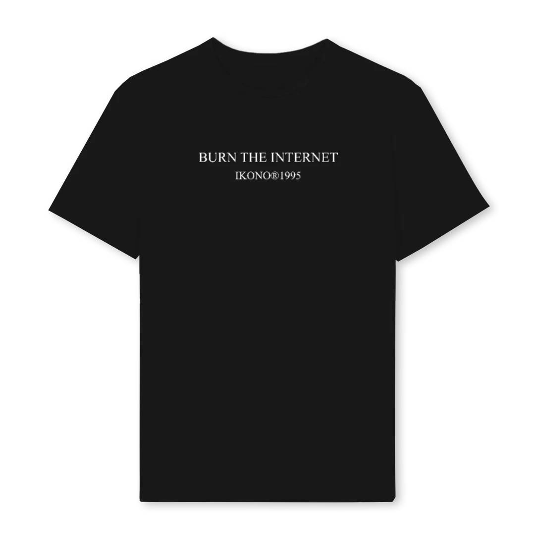 BTIIKONO Black Regular Tee.