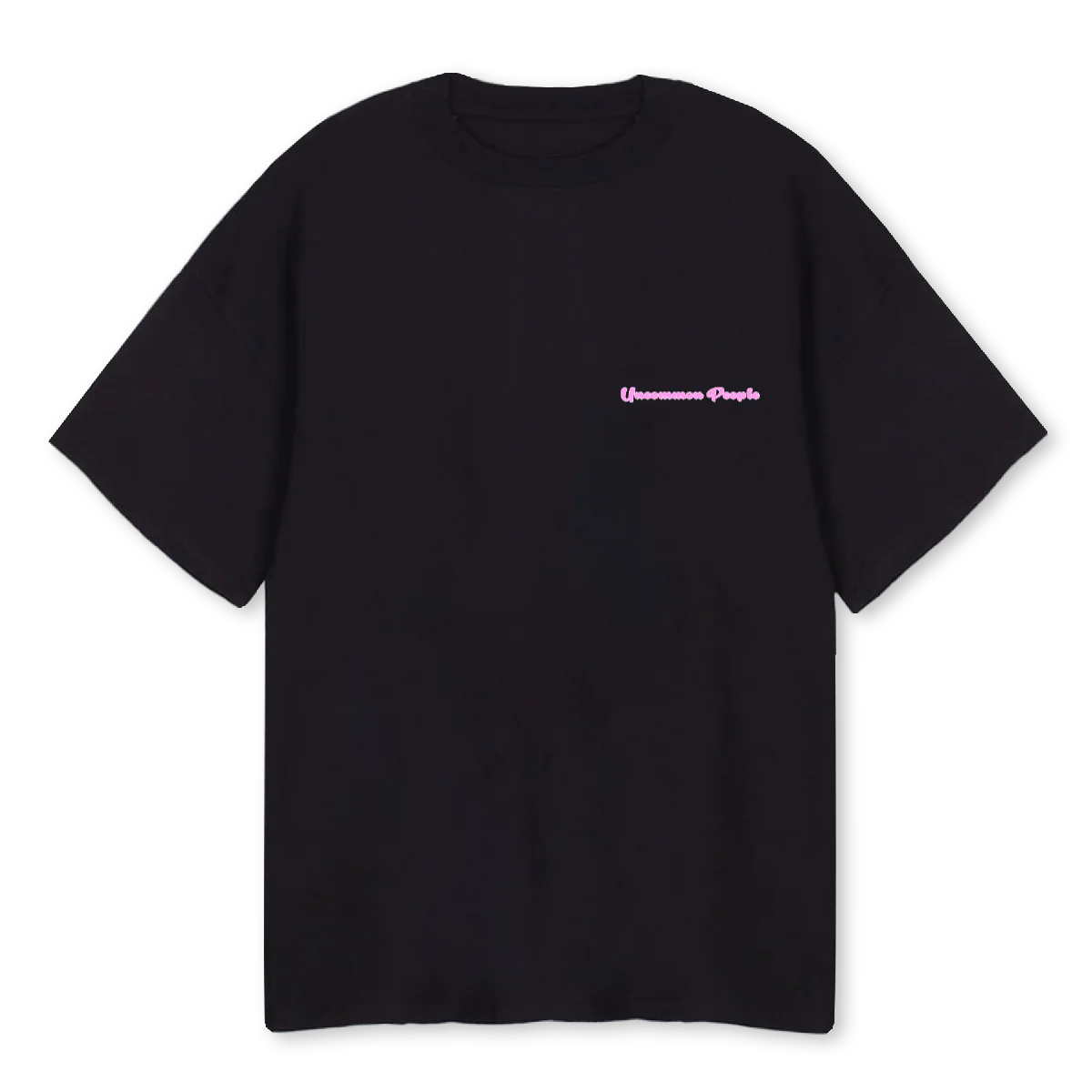 BUBBLE_1 Black Oversized Tee.