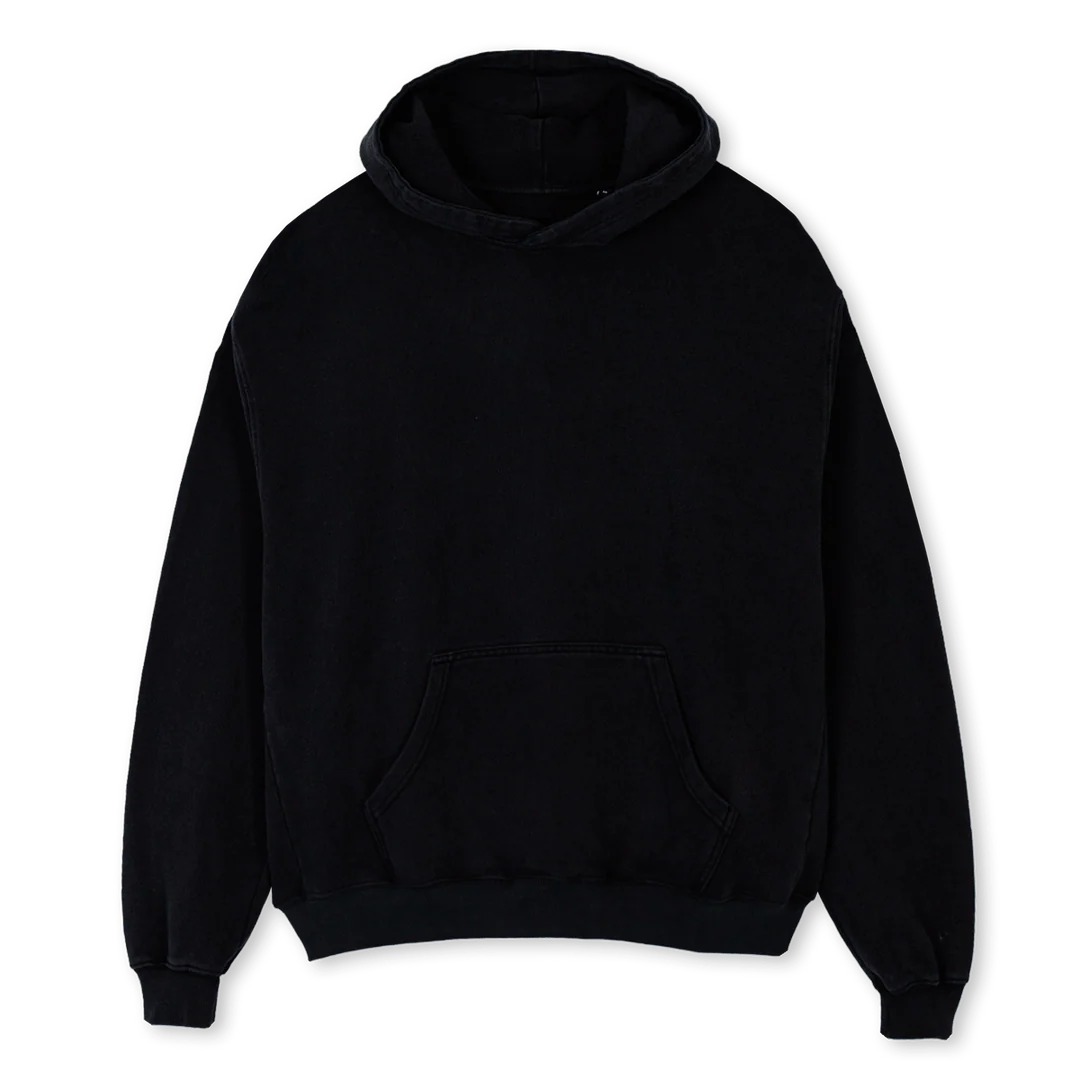 BUTTPRINT Black Oversized Hoodie.