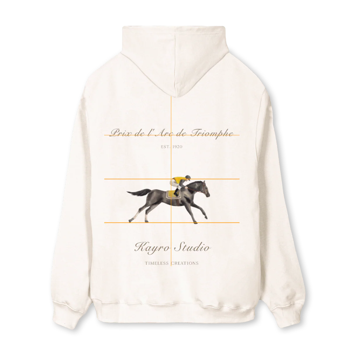 CABALLOSHOODIE Vintage White Regular Hoodie. - Image 2