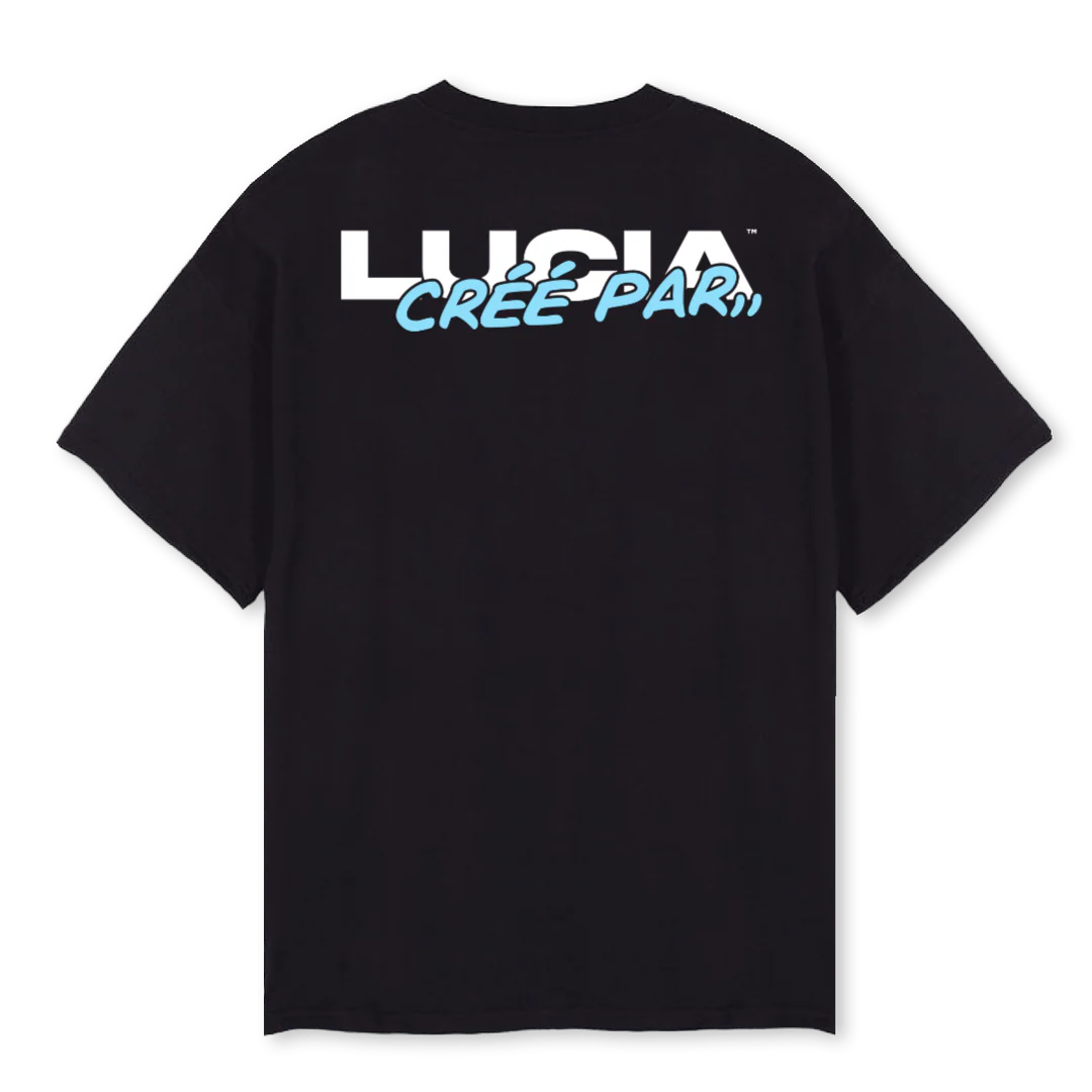 CARIBBEANTEE Black Oversized Tee. - Image 2