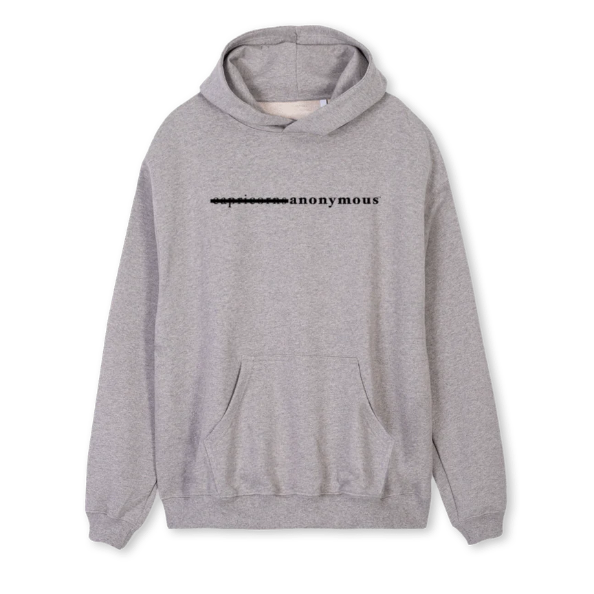 CCAZZZZTGRBK Grey Marl Regular Hoodie.