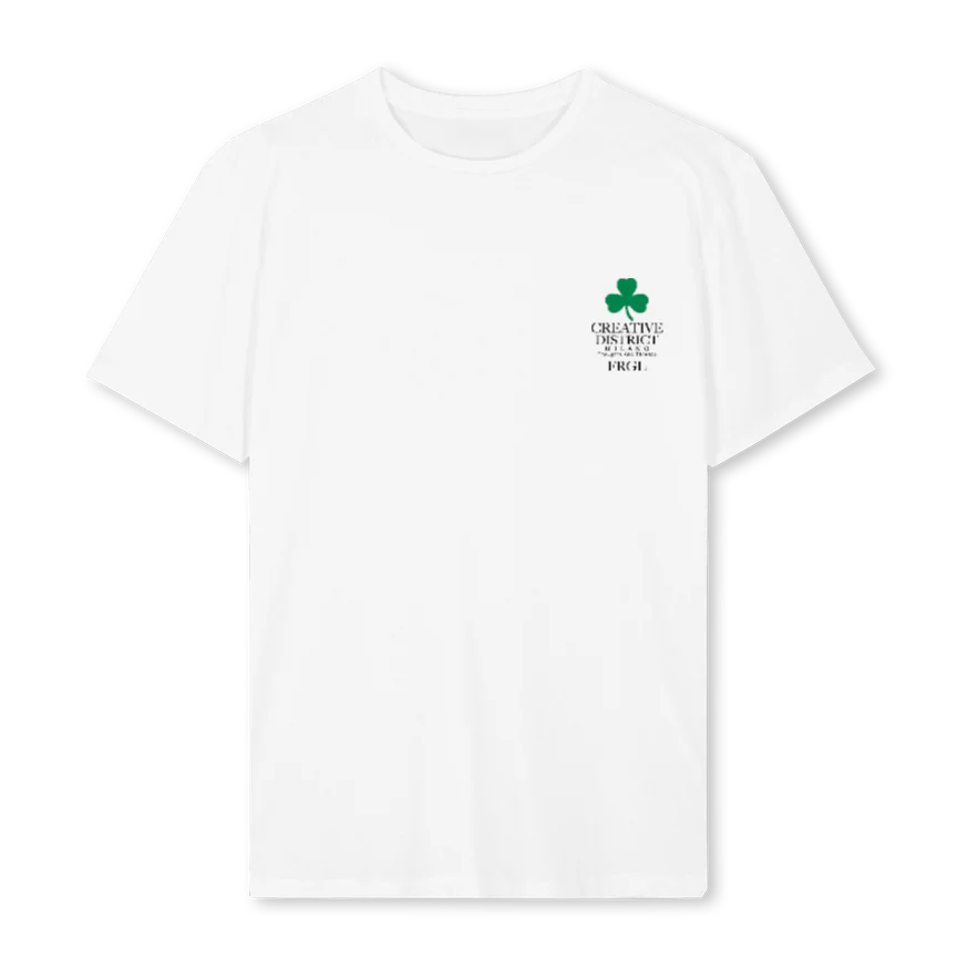 CDF TSH White Regular Tee.