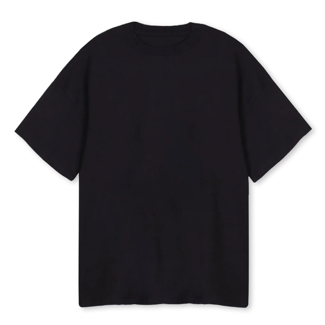 CECILLEYELLOW Black Oversized Tee.