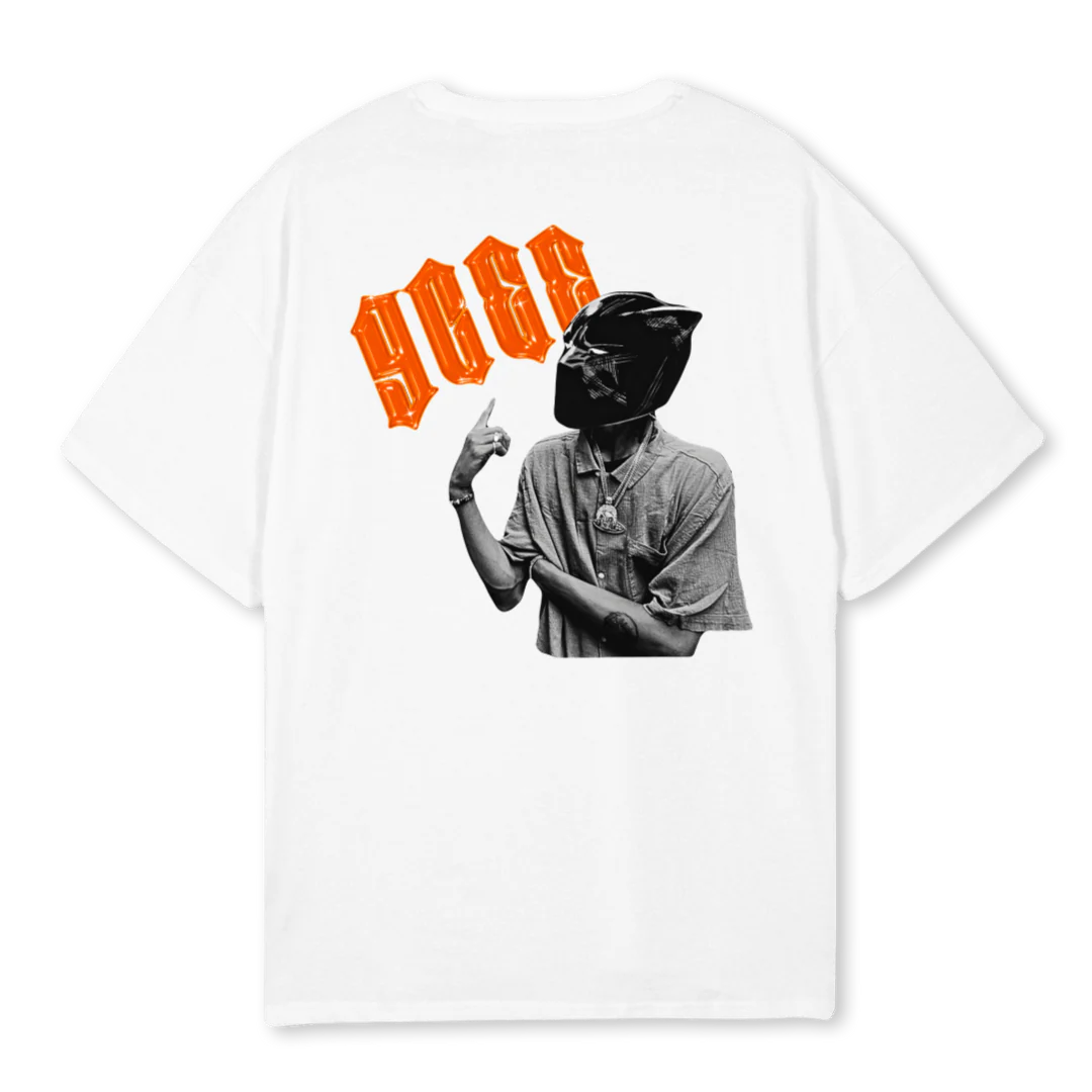 CEE  White Oversized Tee. - Image 2