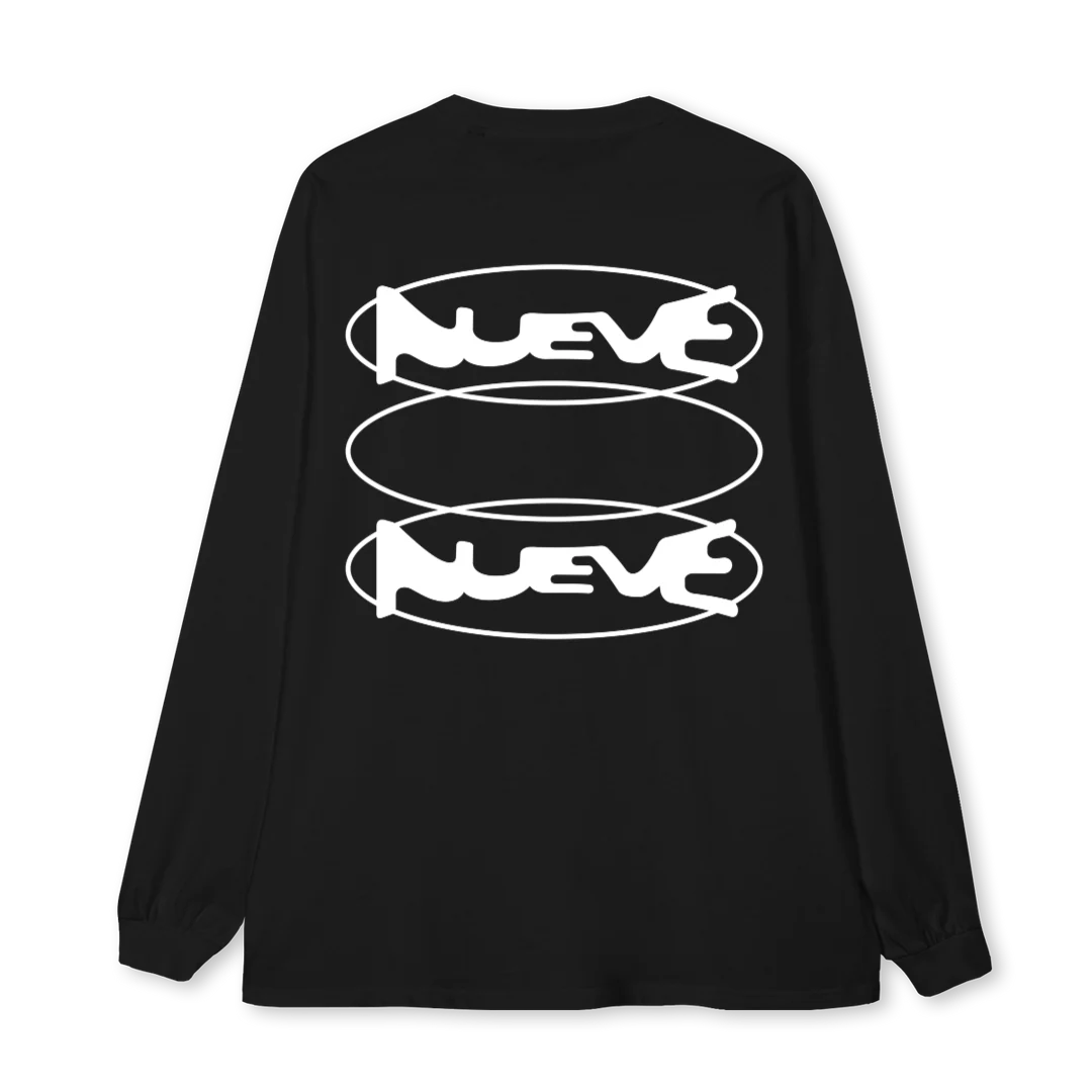 CERCLES DROP  AW Black Oversized LS Tee. - Image 2