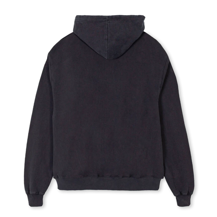 CHAMPIONRINGZIP Vintage Black Oversized Zipped Hoodie. - Image 2