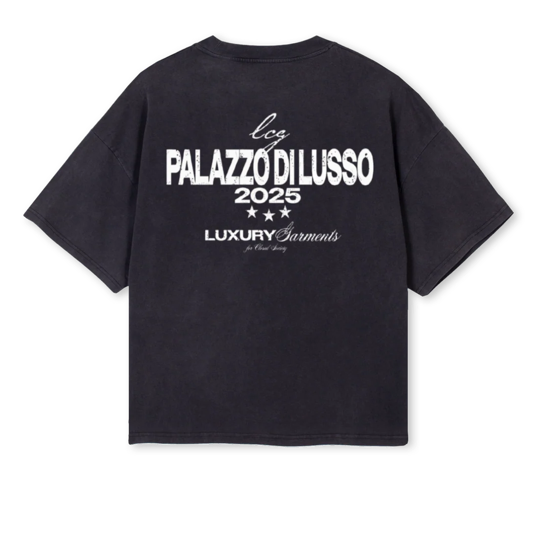 CHESTERTEE Vintage Black Oversized Boxy Tee. - Image 2
