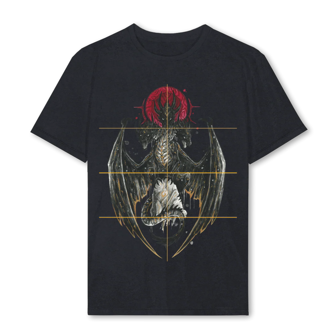 CHUDOTEE Vintage Black Regular Tee.