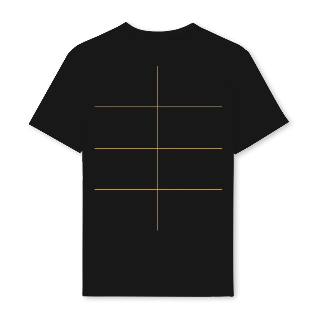 CIKAPTEE Black Regular Tee. - Image 2