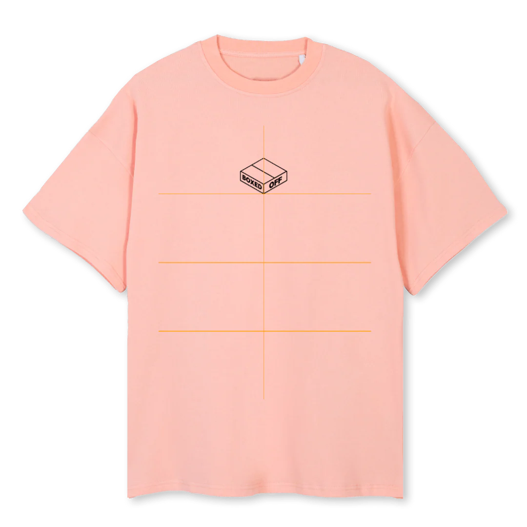 CLAY Pink Clay Oversized Tee.
