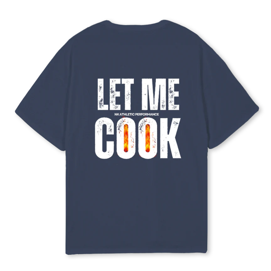 NKTEESLMCBLACK Navy Blue Oversized Tee - Image 2
