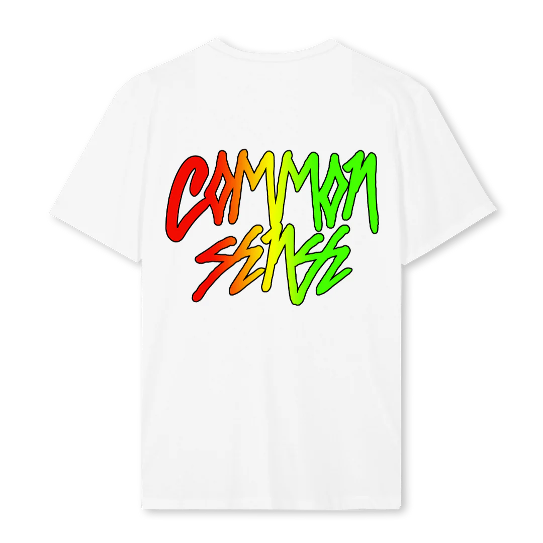 CMMN SNZ HYGI YT  White Regular Tee. - Image 2