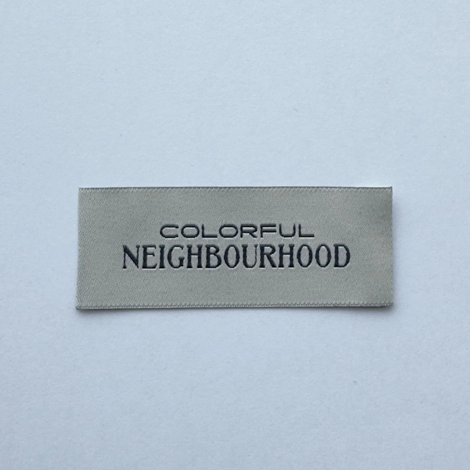 CN Custom Neck Label.