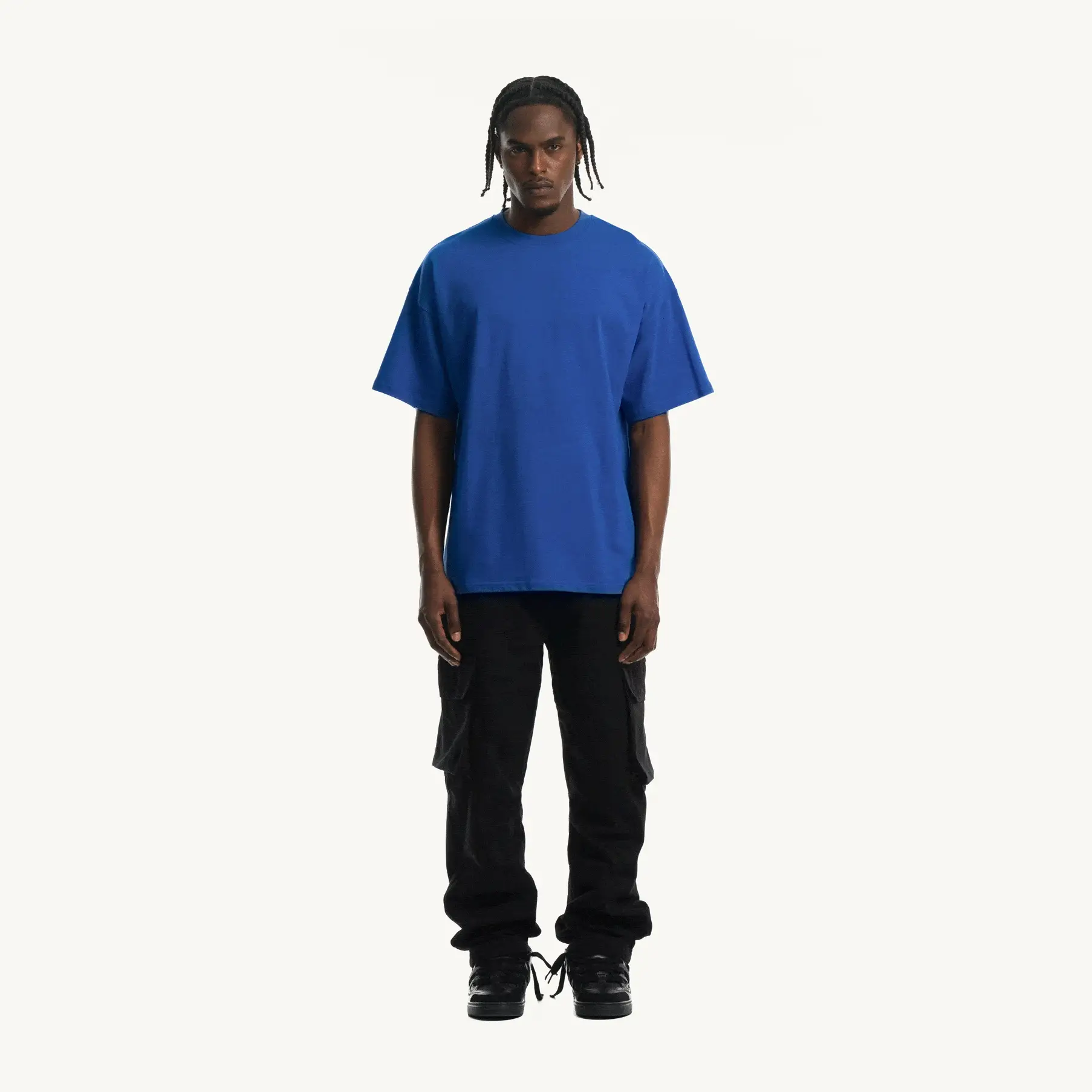 Cobalt Blue Oversized Tee. - Image 3