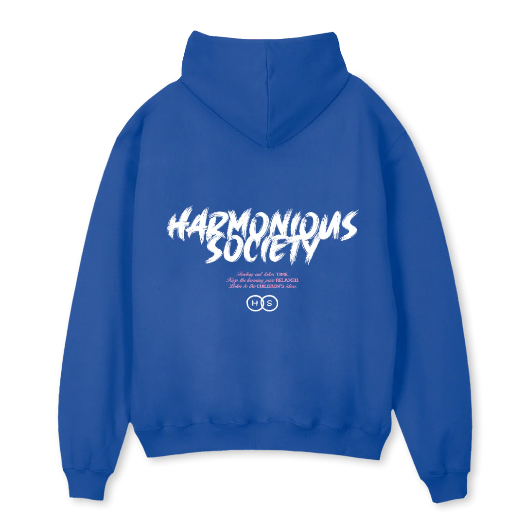 COBALTBRUSHKING Cobalt Blue Oversized Hoodie. - Image 2