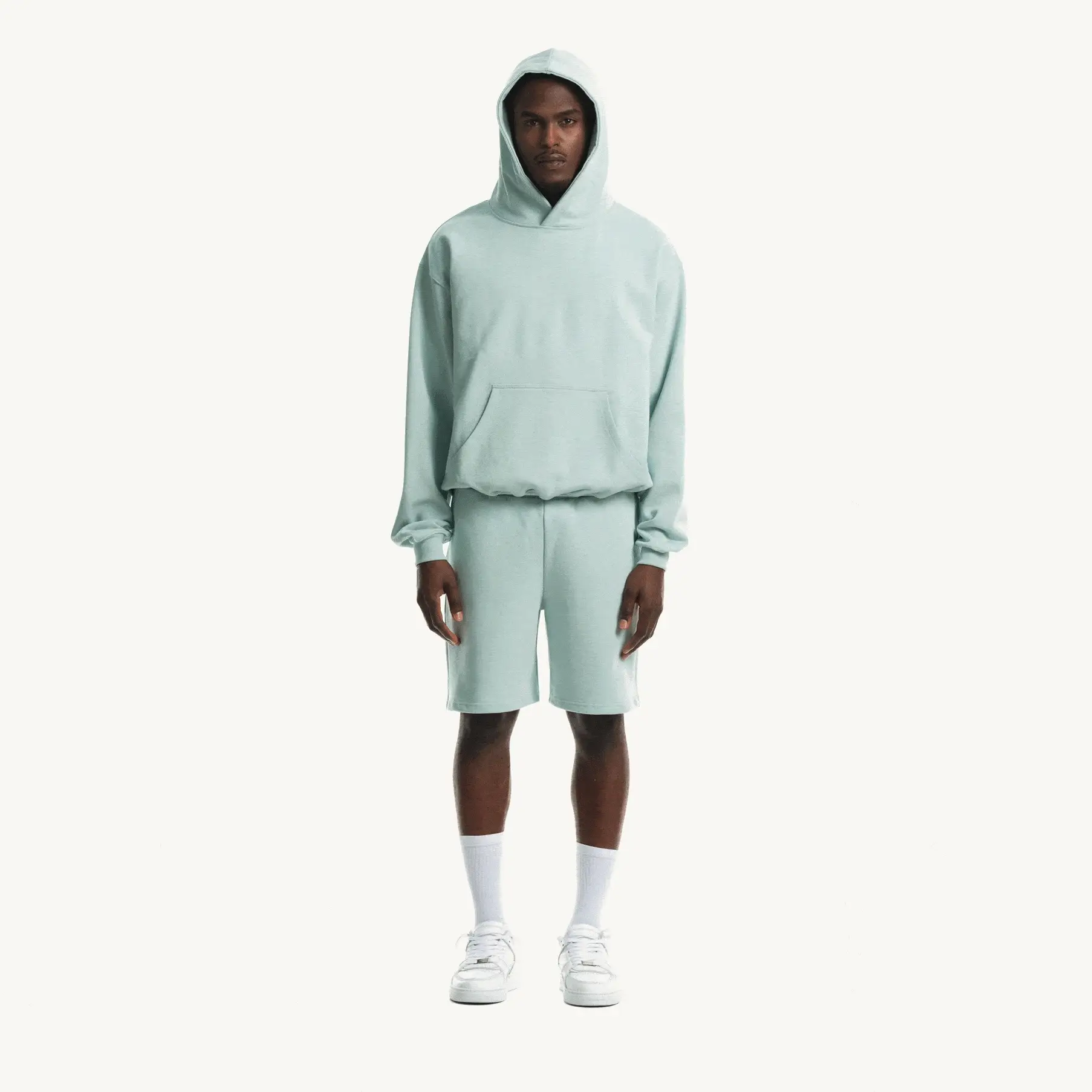 Cold Blue Oversized Hoodie. - Image 3