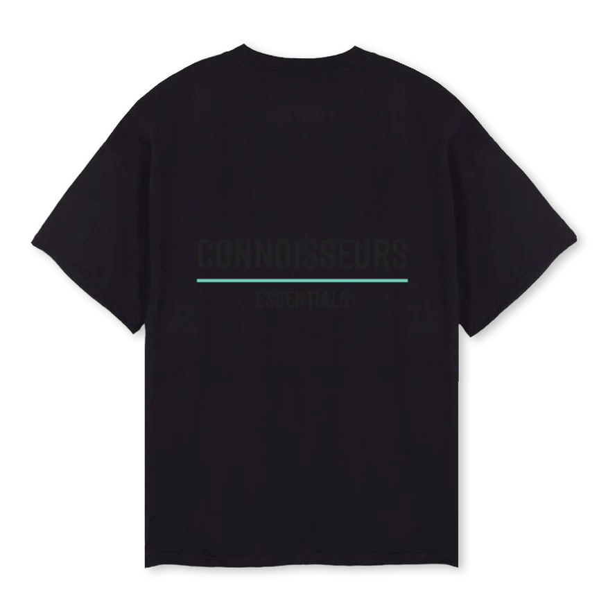 CONNSWHITEOG_B Black Oversized Tee. - Image 2