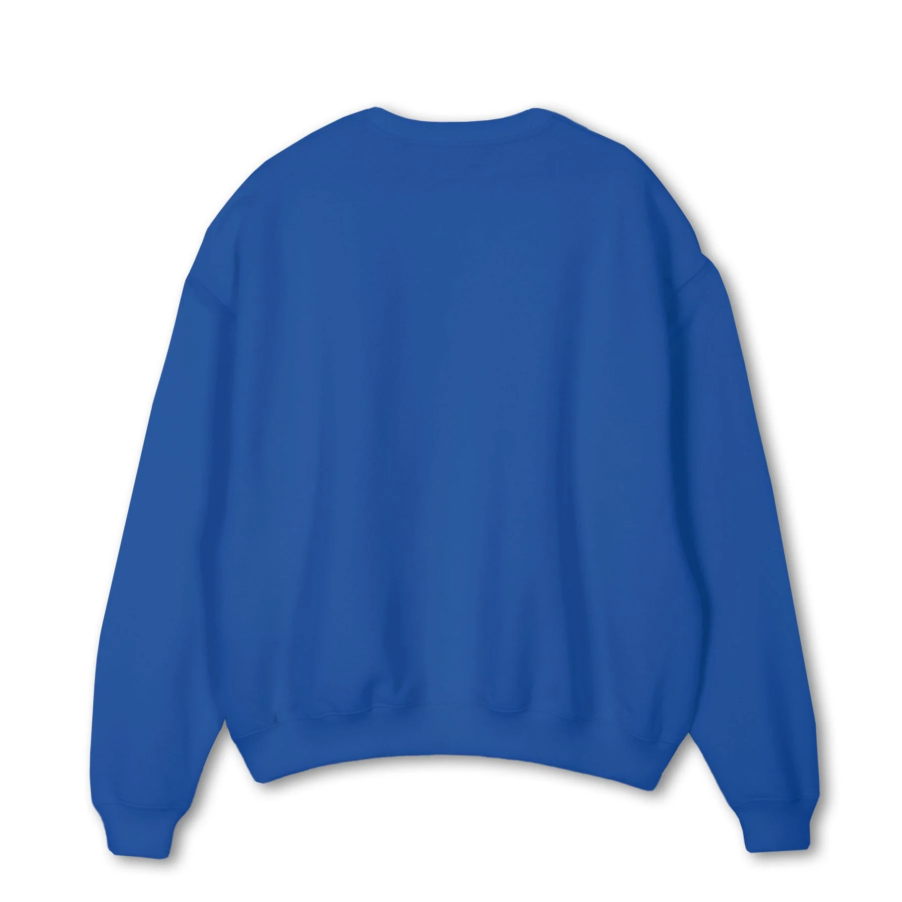 Test Cobalt Blue Oversized Crewneck Sweater. - Image 2