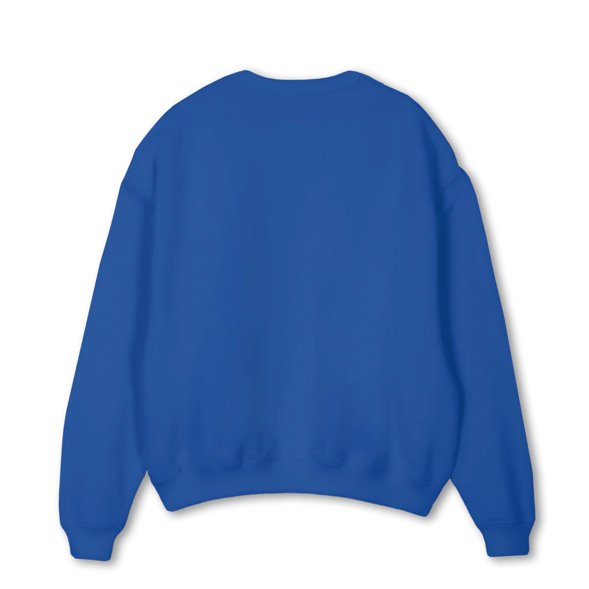 BADGE Cobalt Blue Oversized Crewneck Sweater. - Image 2