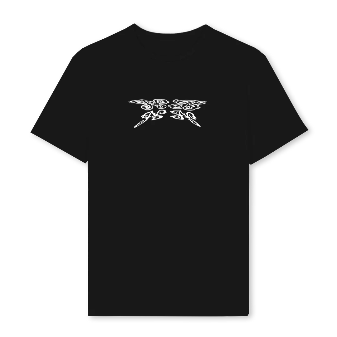 CREWREGULARTWENTYSIX Black Regular Tee.