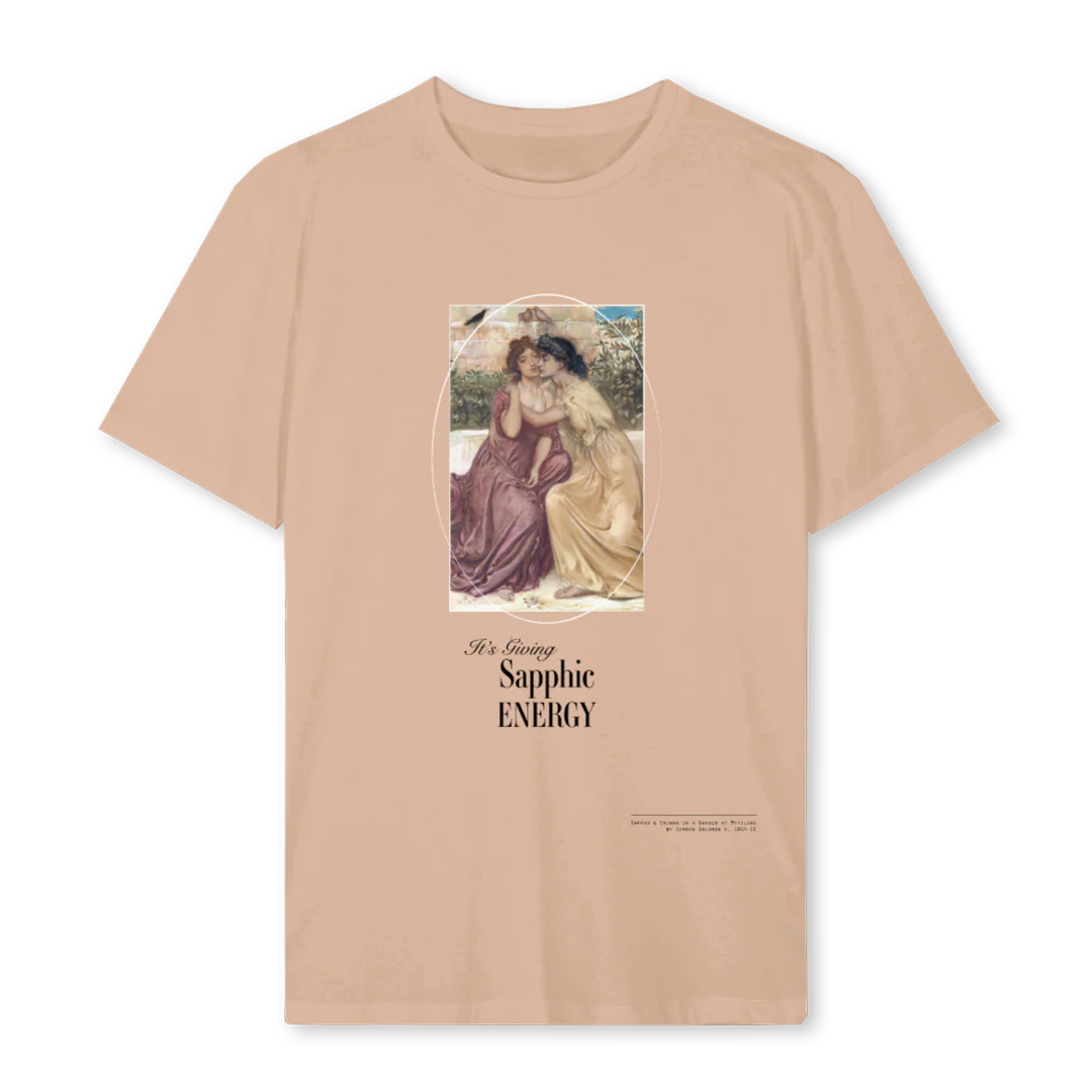 CROISSANTSAPPHIC Croissant Regular Tee.