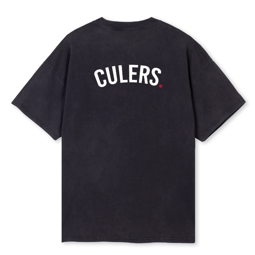 CULERSONE Vintage Black Oversized Tee. - Image 2