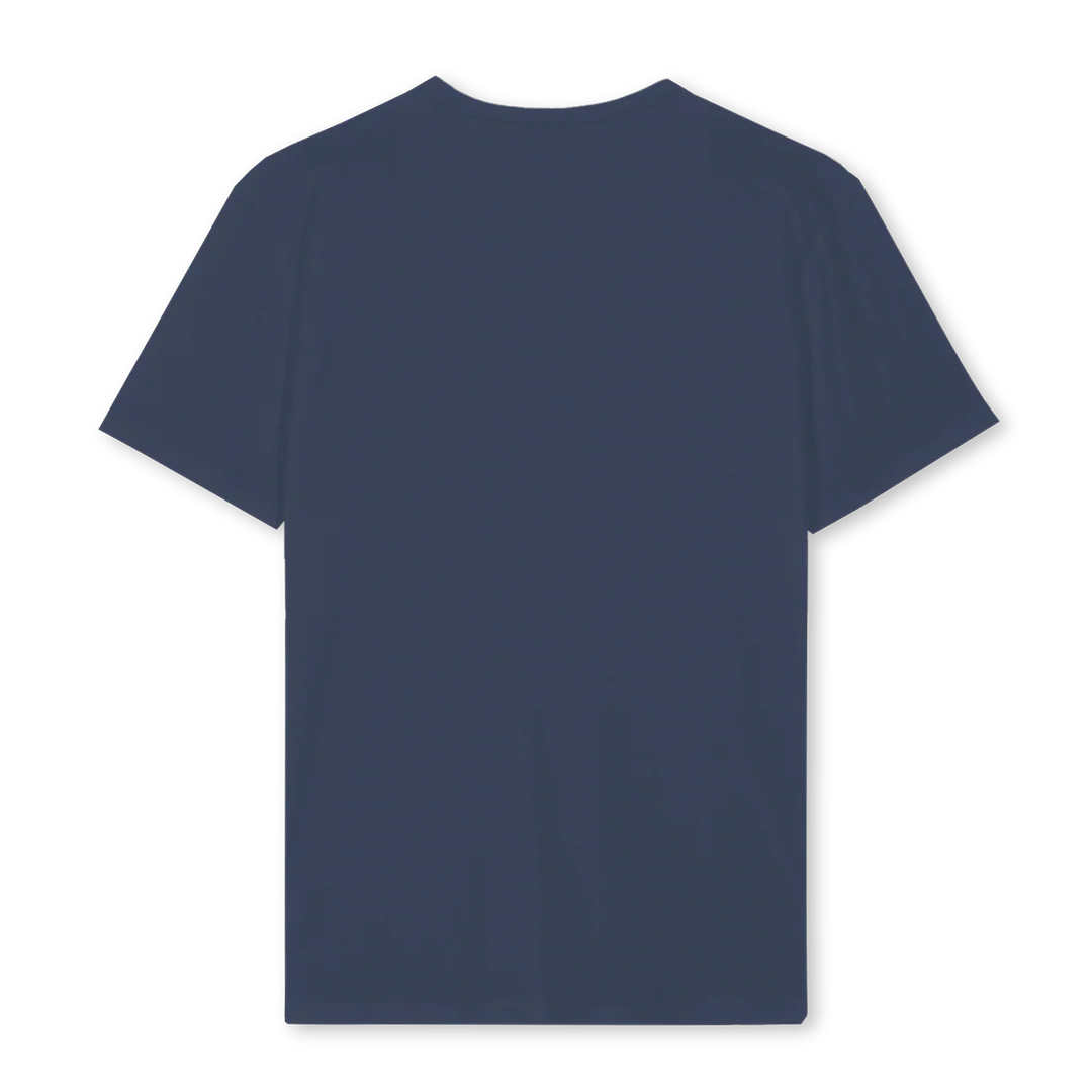 DARUMABLUE Navy Blue Regular Tee. - Image 2