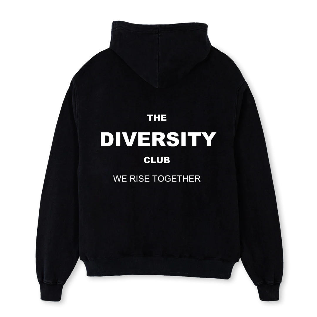 DCORIGINAL Black Oversized Hoodie. - Image 2