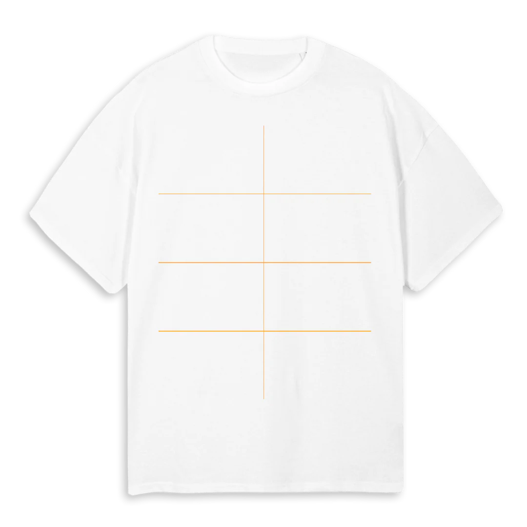 DEFENDERBACKBP White Oversized Tee.