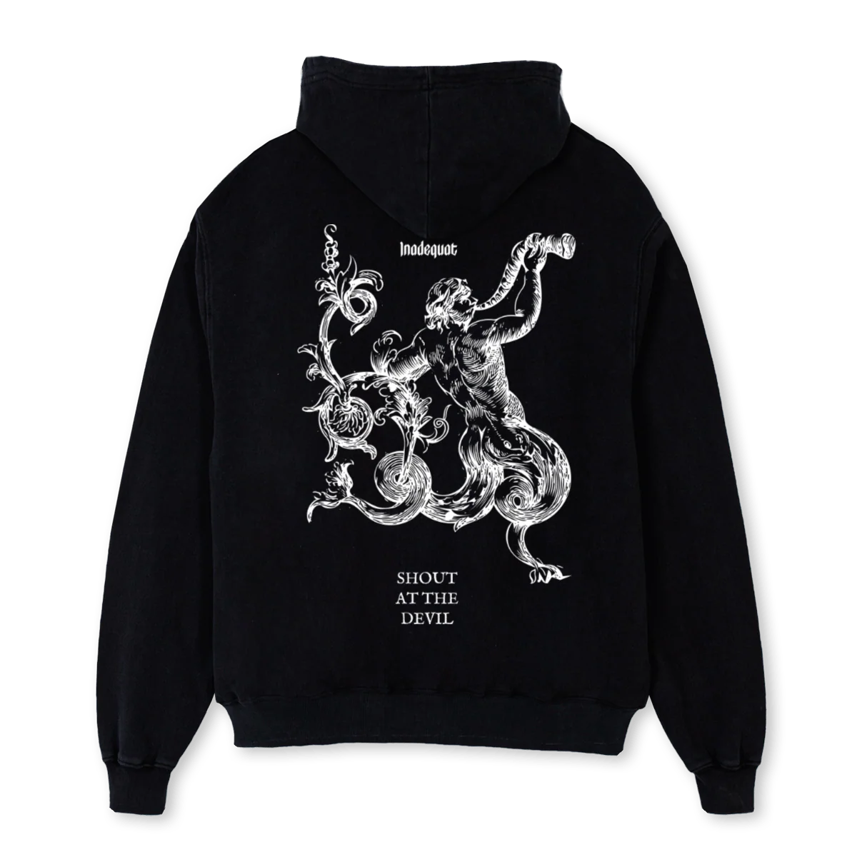 DELIRIUMHOODIE Black Oversized Hoodie. - Image 2