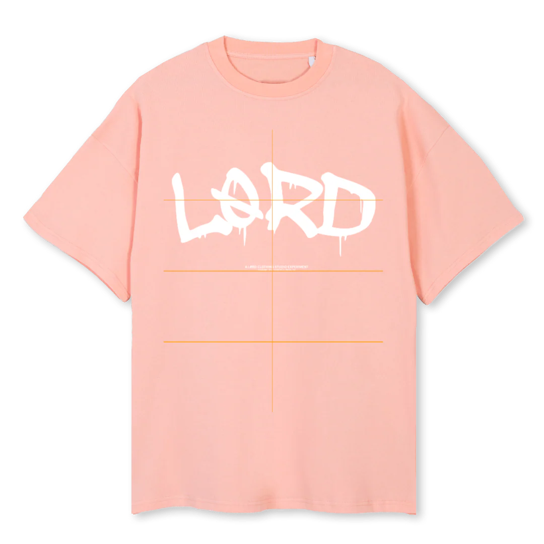 DENOYEZPINK Pink Clay Oversized Tee.