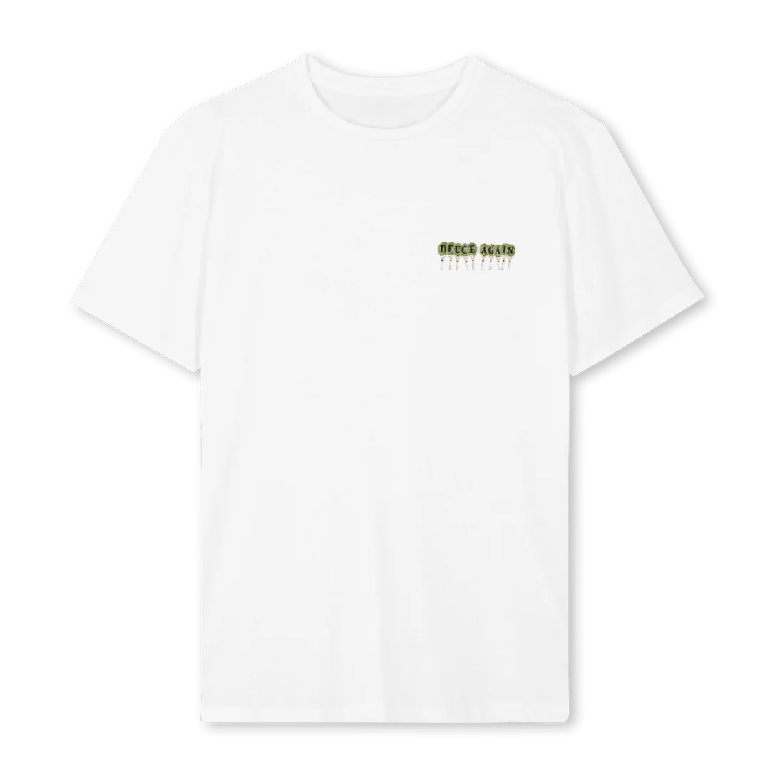 DEUCE White Regular Tee.