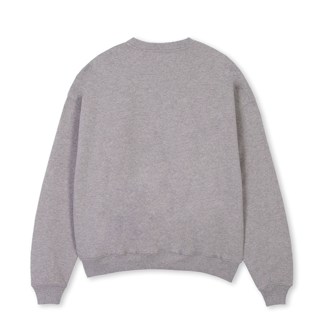 Devils Grey Marl Oversized Crewneck Sweater. - Image 2